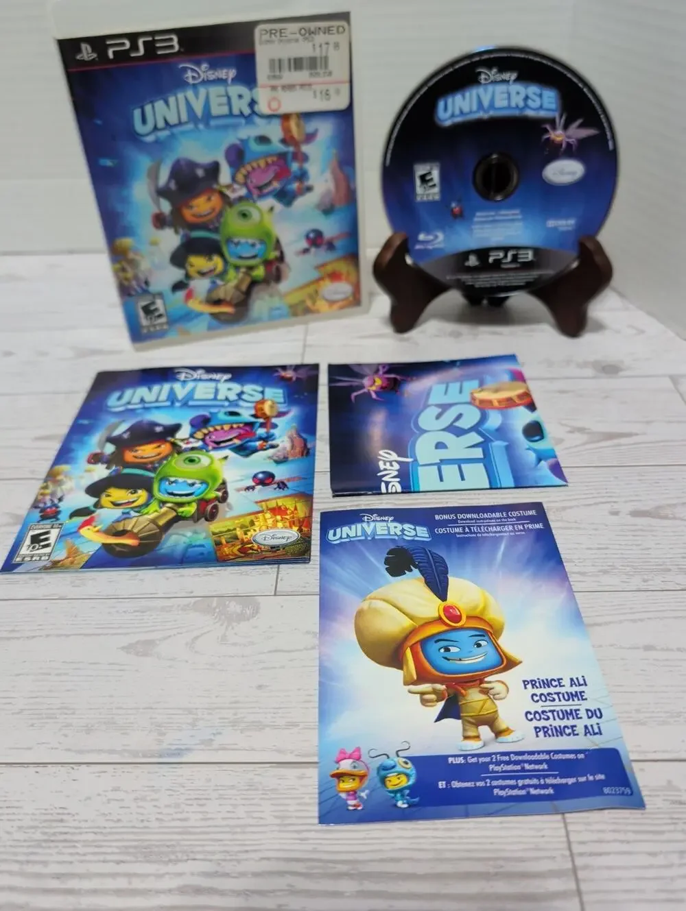Disney Universe (Sony PlayStation 3, 2021) PS3 Complete with Manual And Inserts
